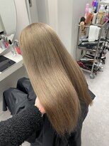 天神美容室&nbsp;『福岡美容室/ayana』ケアブリーチで作る艶ハイトーン！