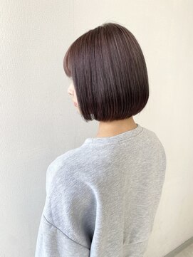 アオアクア バイ グルグル 小岩店(ao akua by GULGUL) ボブ×ラベンダーグレージュ