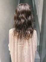 フェンヘアーアイス 中目黒(Fen.hair ici)&nbsp;デジタルパーマ外ハネボブ前髪ヘルシースタイル大人美人