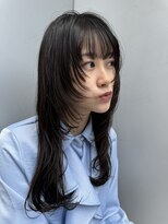 ラグゼ(Luxe)&nbsp;丸型/卵型/四角/ベース/顔周りレイヤー/オリーブベージュ/韓国