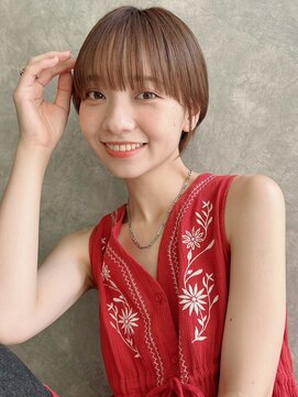 サンド クリア 横浜本店(sand clear) 女性らしい耳かけショート