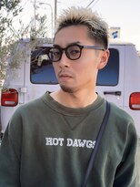 サンディーズバーバーショップ(Sandees)&nbsp;ローフェードスパイキー