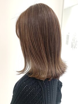 ケンジ 横浜(KENJE) さとうあやか/#極細ハイライト#グレージュ#横浜ハイライト