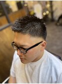 ツーブロ風スキンフェード