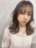 【原田指名限定】レイヤーカット＋カラー＋ケアTR￥12,600→￥9,500