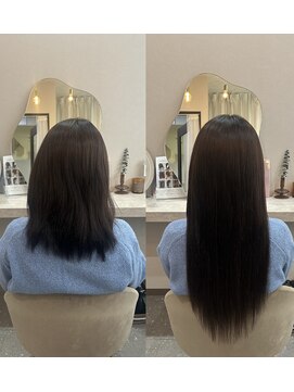 ミラ(Mila) 最高級人毛シールエクステ＊馴染ませ