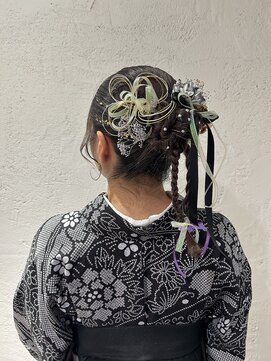 シェリ(Cheri) 袴ヘアスタイル