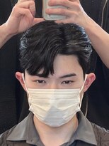 ノラキチジョウジ(NORA KICHIJOJI)&nbsp;ガイルヘアダウンパーマ韓国マッシュフェザーパーマメンズ学割