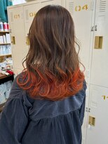 ナジック(749)&nbsp;オレンジ×裾カラー