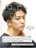 カジュアルメッシュ好感度ツイスパメリハリメンズショート