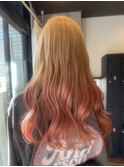 pink gradation