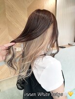 エイト 沖縄豊崎店(EIGHT toyosaki) 【EIGHT 豊崎】お客様スタイル_インナーホワイトベージュ