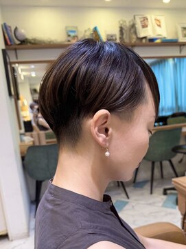 ロンド パルティール 大宮(Lond partir) グランマッシュ/細めハイライト/ショート/白髪ぼかし/前髪/大宮