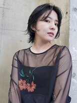 ハーヒム(her him)&nbsp;ウルフパーマ/レイヤーカット/ミディアム/警固