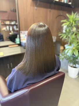 髪質改善カラー/酸性ストレート/ヘッドスパ/頭浸浴