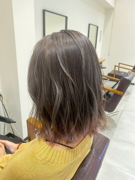 ラ ブーケ 中川中島店(La Bouquet) 黒髪/オリーブグレー/小顔/ココアベージュ/中川中島駅