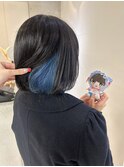 推しカラー/インナーカラー/ダブルカラー/池袋駅/ボブ