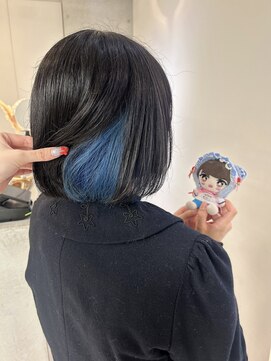 サンド 池袋(sand) 推しカラー/インナーカラー/ダブルカラー/池袋駅/ボブ