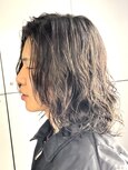 仙台ニュアンスパーマ緩めスパイラルパーマ毛流れセンターパート