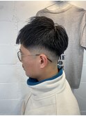 メンズカットフェードスキンフェードソフトクロップ