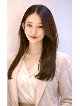 マグノリア(magnolia) 艶髪ストレート×小顔レイヤー