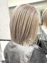 エリーツ 表参道(elyts) グレージュ×ボブ【表参道/シールエクステ/髪質改善】