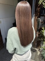 へアサロンアンドカフェガーデン(hair salon&cafe GARDEN)&nbsp;ブリーチありカラー/透明感ブラウン