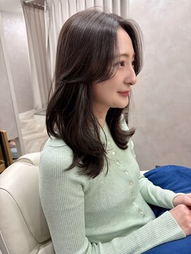 キラーナセンダイ(KiRANA SENDAI) ふわっと前髪×大人かわいいラベンダーベージュ