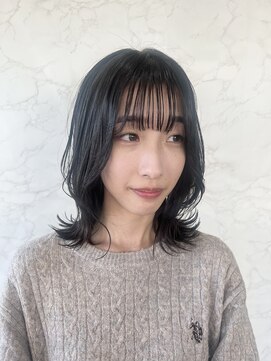 ウシワカマルエムティードット(USHIWAKAMARU MT.) 切りっぱなし くびれミディアム/ボブ