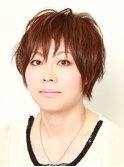 清潔感◎のナチュカジショート