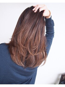 トーク 伊丹本店(TAL'KE) TAL'KE/バレイヤージュ×ナチュラルワンカール_71