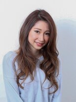 パティオンツー(PATIONN2)&nbsp;ゆるふわデジタルパーマフェアリーハイライトデザインカラー