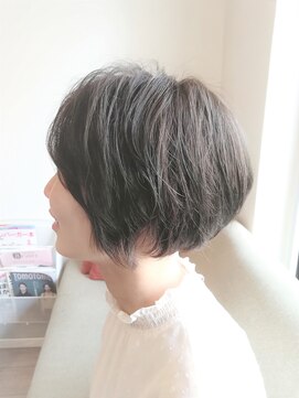 ヘアースペースシャルム (HAIR SPACE Charme) 【とろみアッシュ】　前下がりショートマッシュ♪