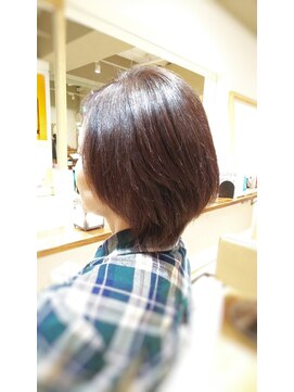 ヘアーアティレ(HAIR attirer) ショートボブ