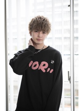 ペスカ 豊崎沖縄(pesca) pesca豊崎/スリークショート/七三オールバック/マッシュウルフ