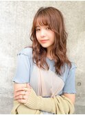 Siena ライトブラウン×レイヤーロング　渋谷