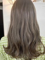 イコ 表参道原宿(ico)&nbsp;ブリーチなしダブルカラーでくすみベージュ