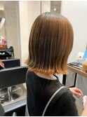 切りっぱなしボブ