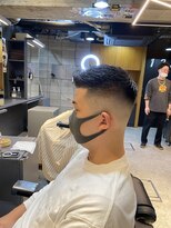 フランクスバーバー アンド ビアークラブ(FRANK'S BARBER and BEER CLUB) スキンフェード　フロントアップスタイルTT