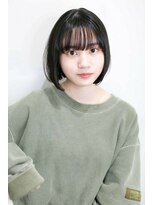 デヴェロペ(Devellope.)&nbsp;【Devellope.】シンプルボブ　シースルーバング