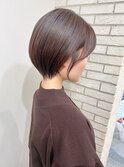 大人可愛い30代40代50ショートボブショート丸みショート