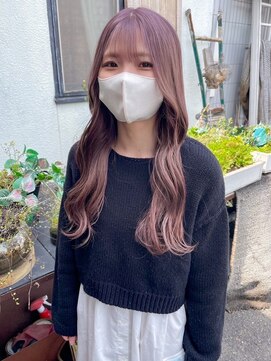 ユイマァル 倉敷店(YUIMARL) 色落ちも可愛いピンクベージュ