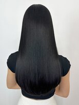 アイティーバイアルバム 北千住店(IT by ALBUM)&nbsp;ブルーブラック_グレーベージュレイヤーロング_ba471301