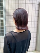 シュク 高円寺(SYUK)&nbsp;SYUK kazu 【高円寺 顔まわりカット 髪質改善 ハイライト 】