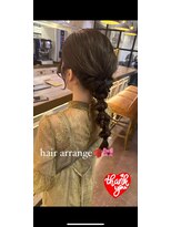 エルト 四条烏丸(elto)&nbsp;二次会ヘア★★編みおろしアレンジ★★《下岡優花》