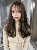 ザクザクレイヤーカット巻き方簡単ミディアムロング韓国表参道