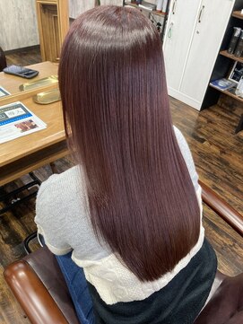 アイリーファンビリ(irie fambilly) 縮毛矯正☆メテオカラーレッド