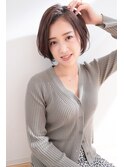 大人ショートボブ