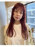 【saki限定】カット+ケアブリーチカラー+瞬間吸着2stepTR　16,800円