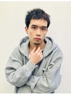 ミドル(MIDDLE) ベリーショート/短髪/スパイキーショート/府中美容室/夜間/